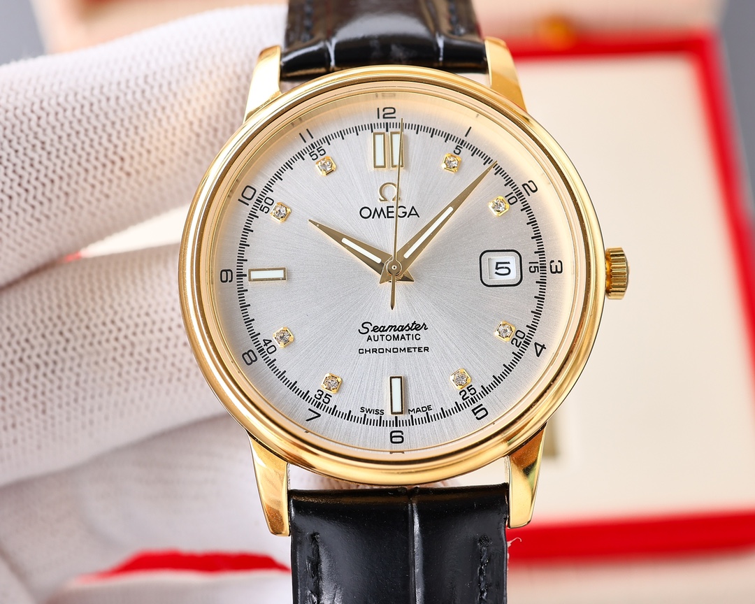 White 750- Gold 800.
The store's new flagship OMEGA features a unique dial design that pairs with a more upscale and luxurious watch. The first time you know Omega, you must be looking forward to owning it one day. Wearing it will surely lead to success a