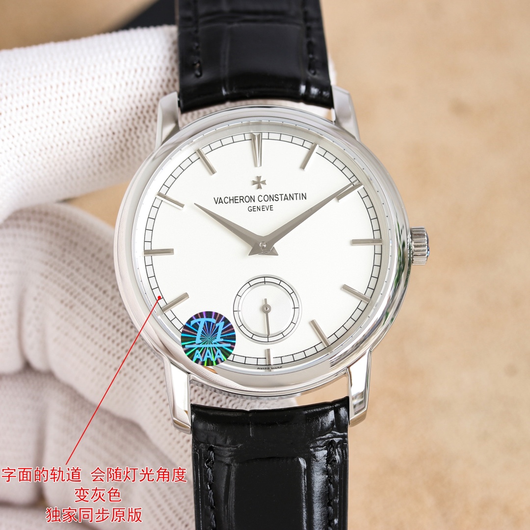 White 1000 gold 1050 diamonds ?50
Vacheron Constantin ?? Legacy Collection
Simple small three-hand style
1? : Loaded with 2824 movement: Optional (automatic mechanical, manual mechanical)
2? The 38mm watch is gentle and not jarring, can fit perfectly into