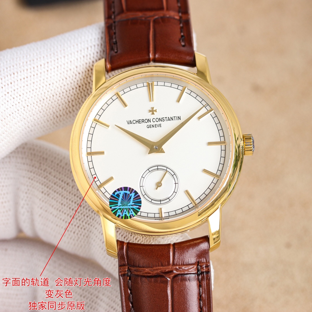 White 1000 gold 1050 diamonds ?50
Vacheron Constantin ?? Legacy Collection
Simple small three-hand style
1? : Loaded with 2824 movement: Optional (automatic mechanical, manual mechanical)
2? The 38mm watch is gentle and not jarring, can fit perfectly into