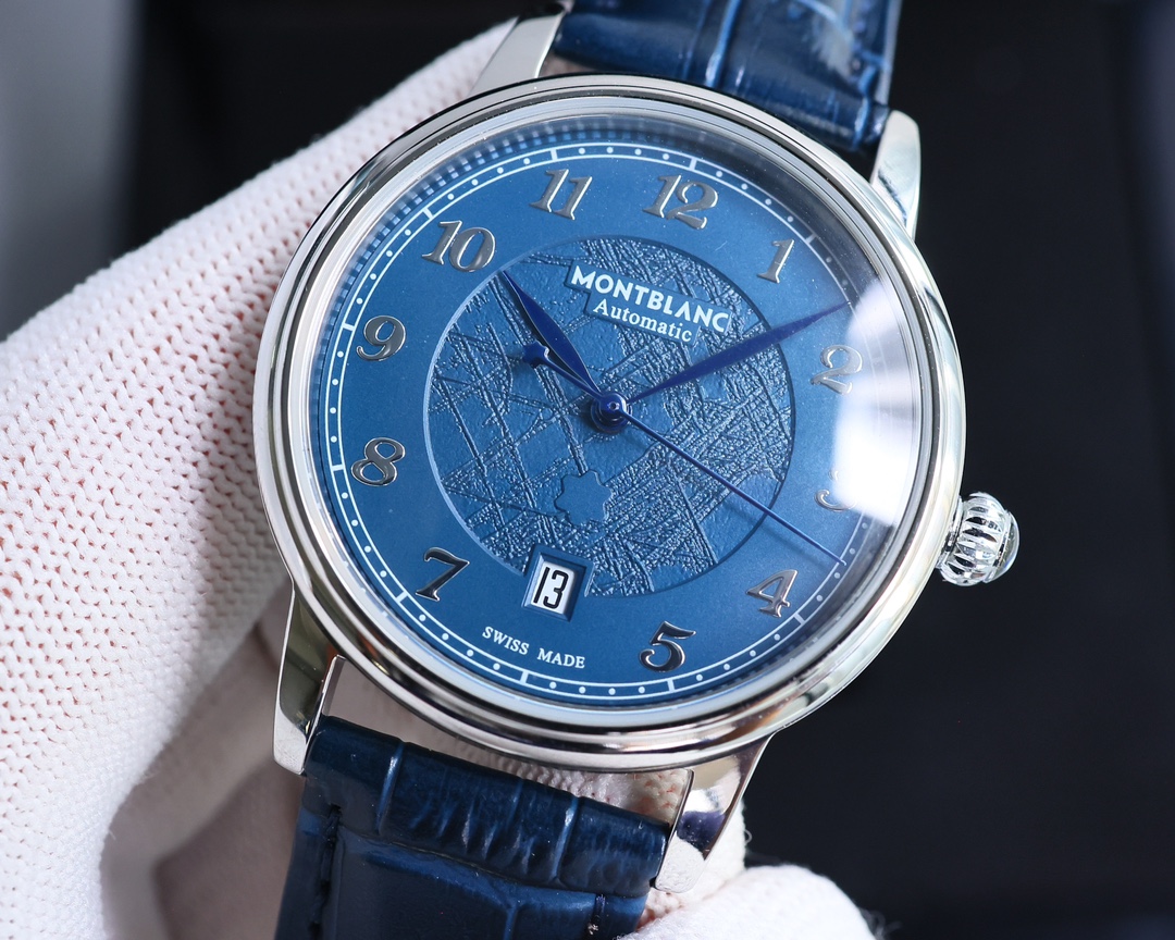 White 1200- Gold 1250.
[MKF Factory2023 New Product Recommendations - Latest Masterpiece] Original replica of Montblanc Star Series 129630 Moon Phase Complication Watch series!
1 ? 42MM in diameter, 10MM in thickness!
2 ? quenched blue steel needle, craft