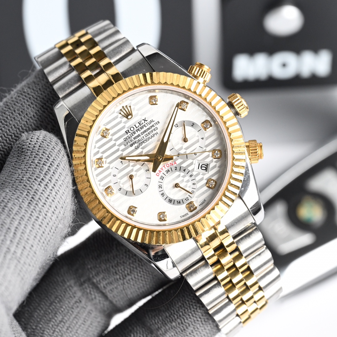 In the ?? Classic Datejust collection - the multi-function watch ??
Top edition in the watchmaking world ?? Rolex ?? Complex collection six hands men's watch [heart] bestseller [heart] Multi-functional watch.
1 ? with original imported 9100 day-month moon