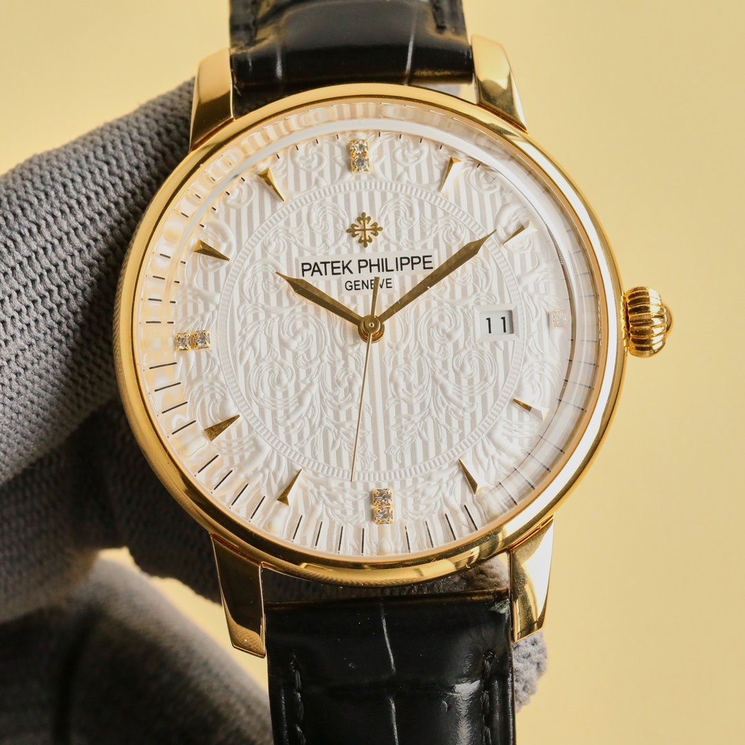 ?? White shell 1200 Gold shell 1250
2025?? Patek Philippe, hot new style, Patek Philippe new pot lid mirror, time-consuming up to 6 months! Ultra-thin automatic mechanical watch for men, with imported original 9015? movement, 28,800 vibrations per hour, z