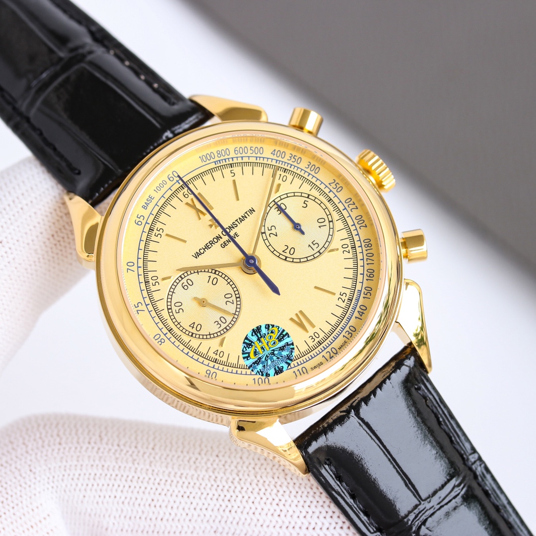 White shell 1400 Gold shell 1450
The new Vacheron Constantin "horn Ear" 1955 collection makes a grand debut!
The latest Vacheron Constantin chronograph, one of the world's most famous watch brands, will be launched at the Hong Kong Watch Fair in 2024.
1 ?