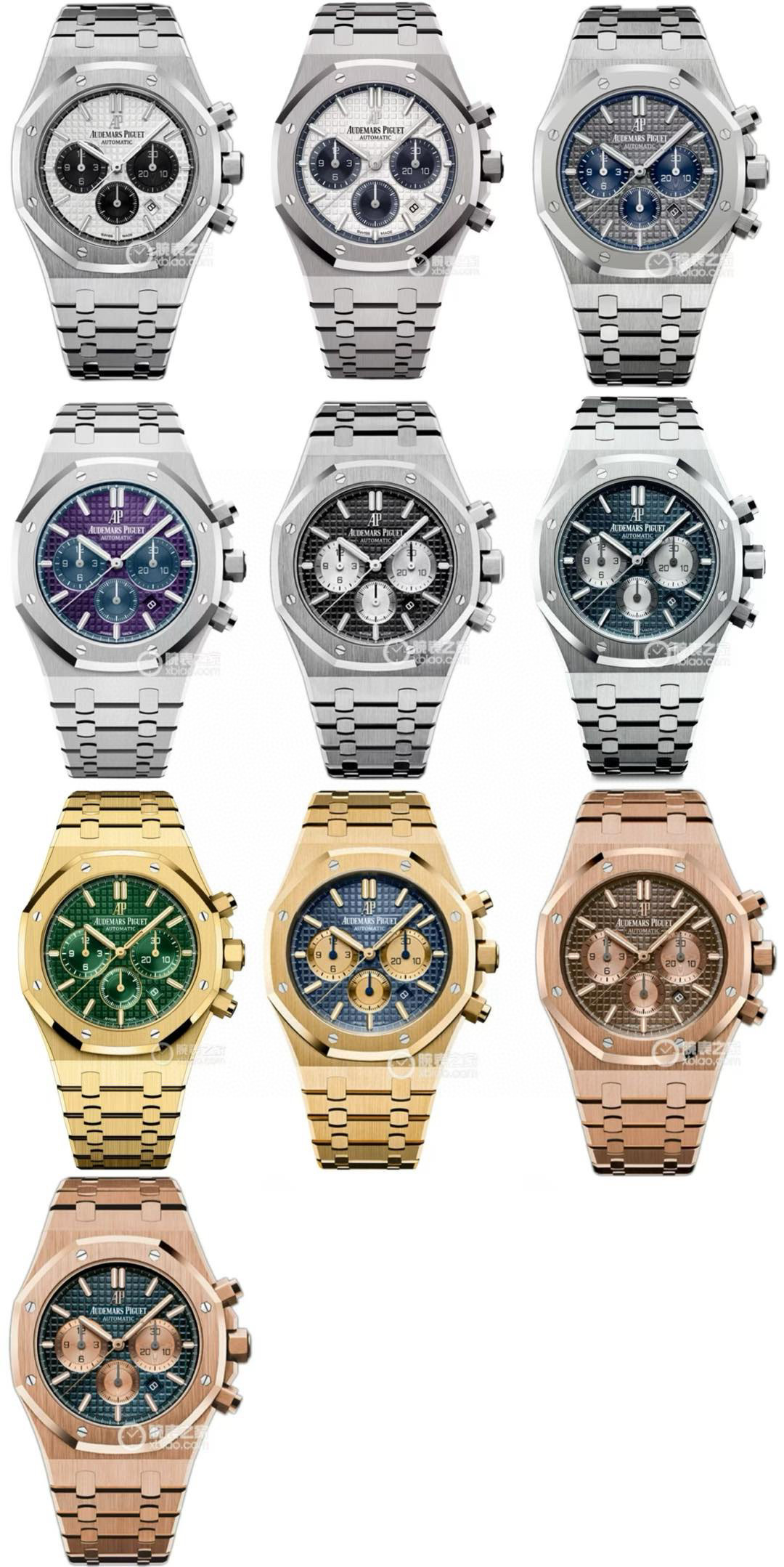 HBF Factory AP- Audemars Piguet's big hit at the end of 2024
Top market version (Original mold, 1:1 original replica, thinnest and best, no fake at first glance)
Audemars Piguet Royal Oak 263311.OO.1220ST.01 Chronograph!
1 ? with the same (6-digit small s