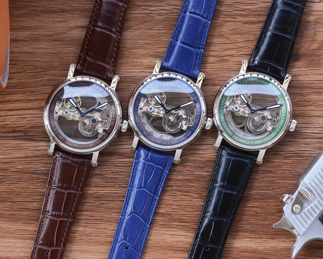 White skin 480, gold skin 500
White steel 500, gold steel 520
Men 's beloved skeleton watch ??
[Latest] : Patek Philippe ?? best design ?? Exclusive launch ??
?? Type ?? : Fine men's watch
[Strap] : 316 stainless steel/real cowhide strap
?? Movement ?? : 