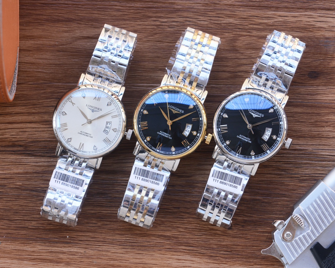 - White 570 Gold 580 steel band plus 10
???? Real photos
Brand: LONGINES
Type: [Cool] Men's watch
Case: 316 stainless steel (with fine workmanship)
Strap: Imported calfskin/top-grade 316 stainless steel (two options available)
Movement: Imported Citizen 8