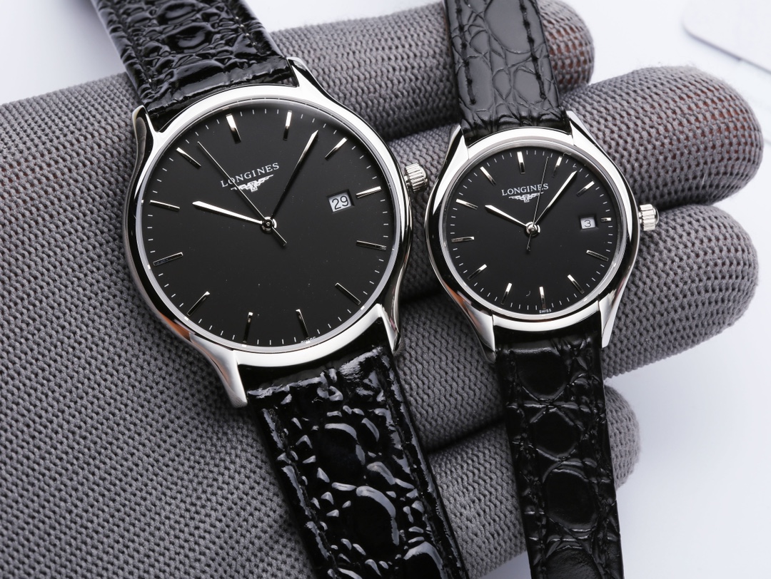 Taiwan factory [Exquisite craftsmanship] White leather 420. Gold ?20. Steel band ?20
LONGINES 'relentless pursuit of technological breakthroughs and constant innovation have established its position as a leader in design.
The classic and timeless Longines