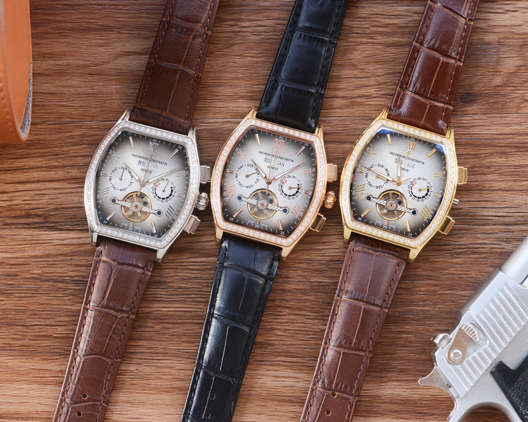 100 650, Gold Rose 670
Men LOVE multiFUNCTION WATCH ??
[Latest] : Vacheron Constantin ?? Best design ?? Exclusive launch ??
?? Type ?? : Fine men's watch
[Strap] : Genuine cowhide strap
?? Movement ?? : Automatic mechanical movement
[Mirror] : Mineral-rei