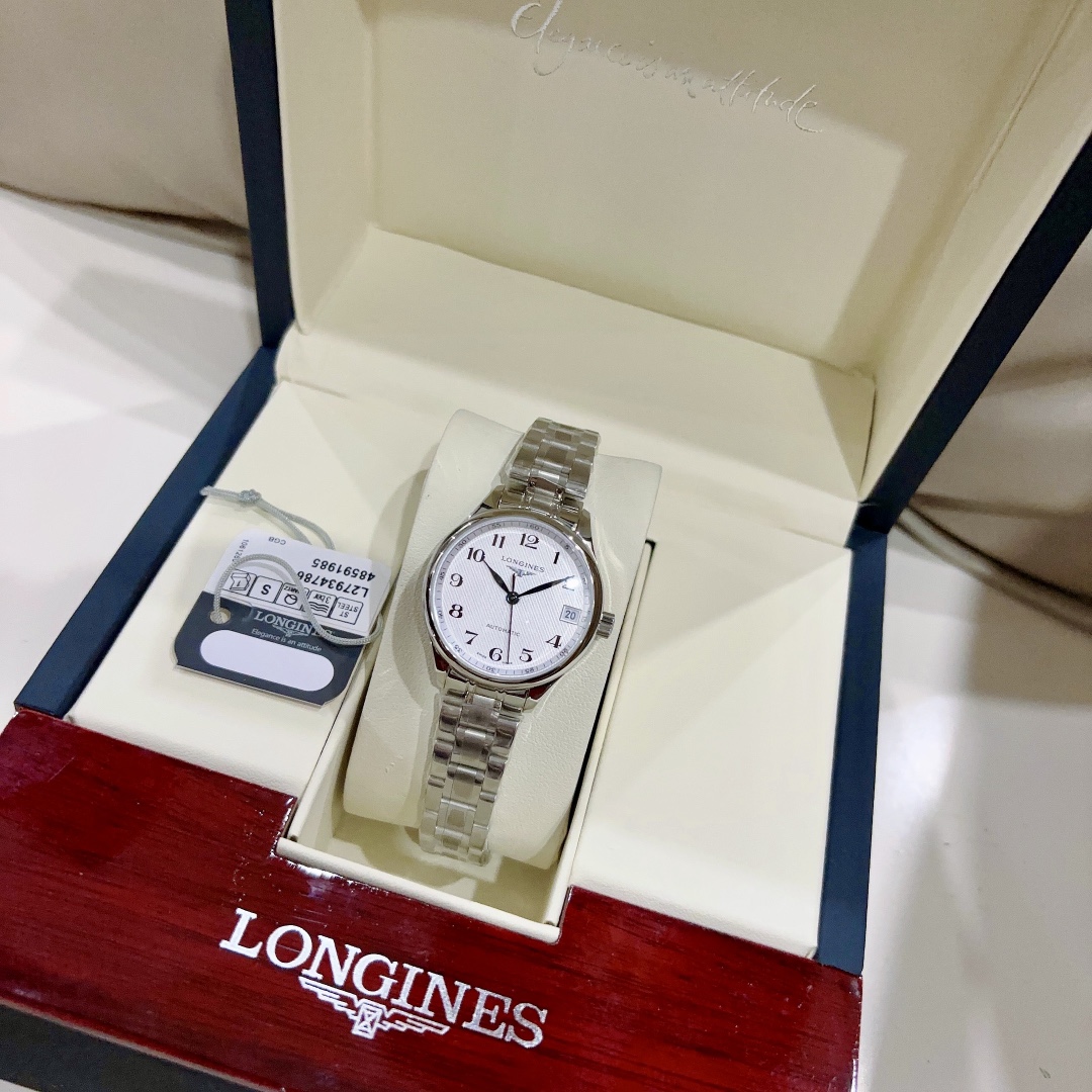 Bestseller ???? elegantly recommended
Longines classic ladies Mechanical ???? Master series new upgraded Japanese 8215 version, 3 yards in one exclusive quality ?? Exclusive custom case back, tag, warranty card 3 yards in one ? case back follows the origi