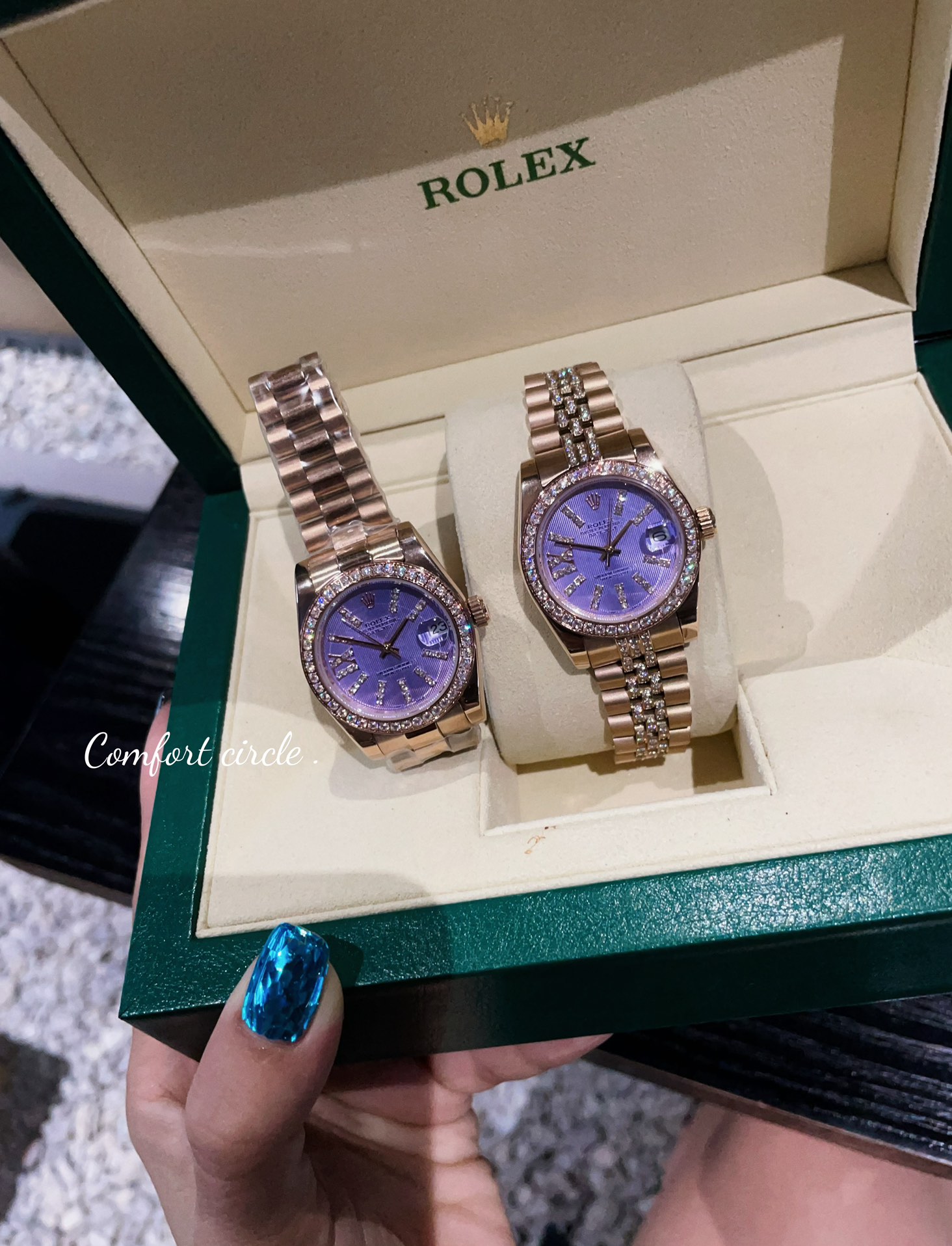 ?? strap with diamonds 380
Rolex Datejust classic women solid steel strap - original buckle imported movement Little Red Book Hot recommendation Design shows unique noble elegant goddess temperament! The 316 stainless steel case is hand-set with Swarovski