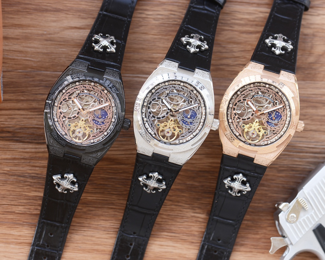Carved shell 620
Men love skeletonized watch ??
[Latest] : Patek Philippe ?? best design ?? Exclusive launch ??
?? Type ?? : Fine men's watch
[Strap] : Genuine cowhide strap
?? Movement ?? : High-end automatic mechanical movement
?? Mirror ?? : Mineral-re