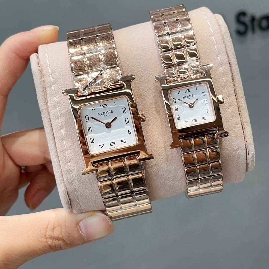 ?? Light 430 diamond ring 480
Xiaohongshu popular Hermes this heure H steel watch has been waiting for a whole year. When I saw it, I fell in love with it at first sight. I never thought everything was fate. This time it really arrived. Workmanship matchi
