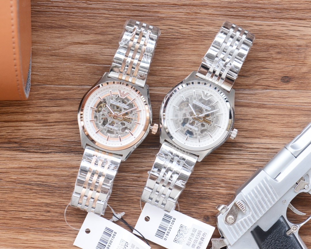 Hangzhou Mechanical 8210A movement shipped from Hong Kong [not market ordinary movement] ?? ARMANI? ? Type: The latest bestseller men's mechanical watch model: AR60003 size 3 in one, water resistance: 30-meter life water resistance
316 stainless steel str