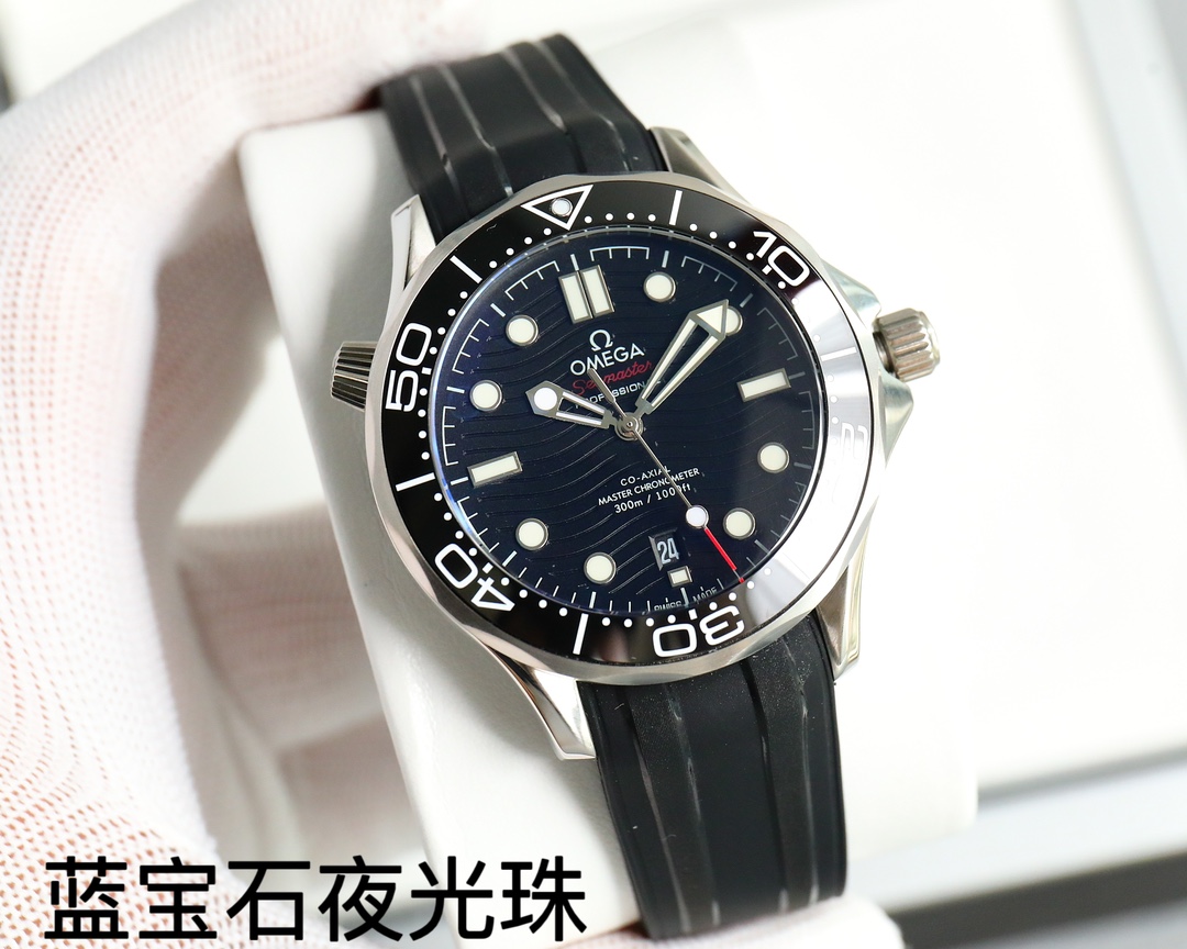 Tape 650, steel tape 690, gold +20. (Citizen clamping machine, concave Night Pearl)
Official Strong recommendation 2023 Omega Seamaster 300M Diver watch Exclusive quality across the web
[Ceramic bezel] Original sapphire ceramic bezel (concave night pearl)
