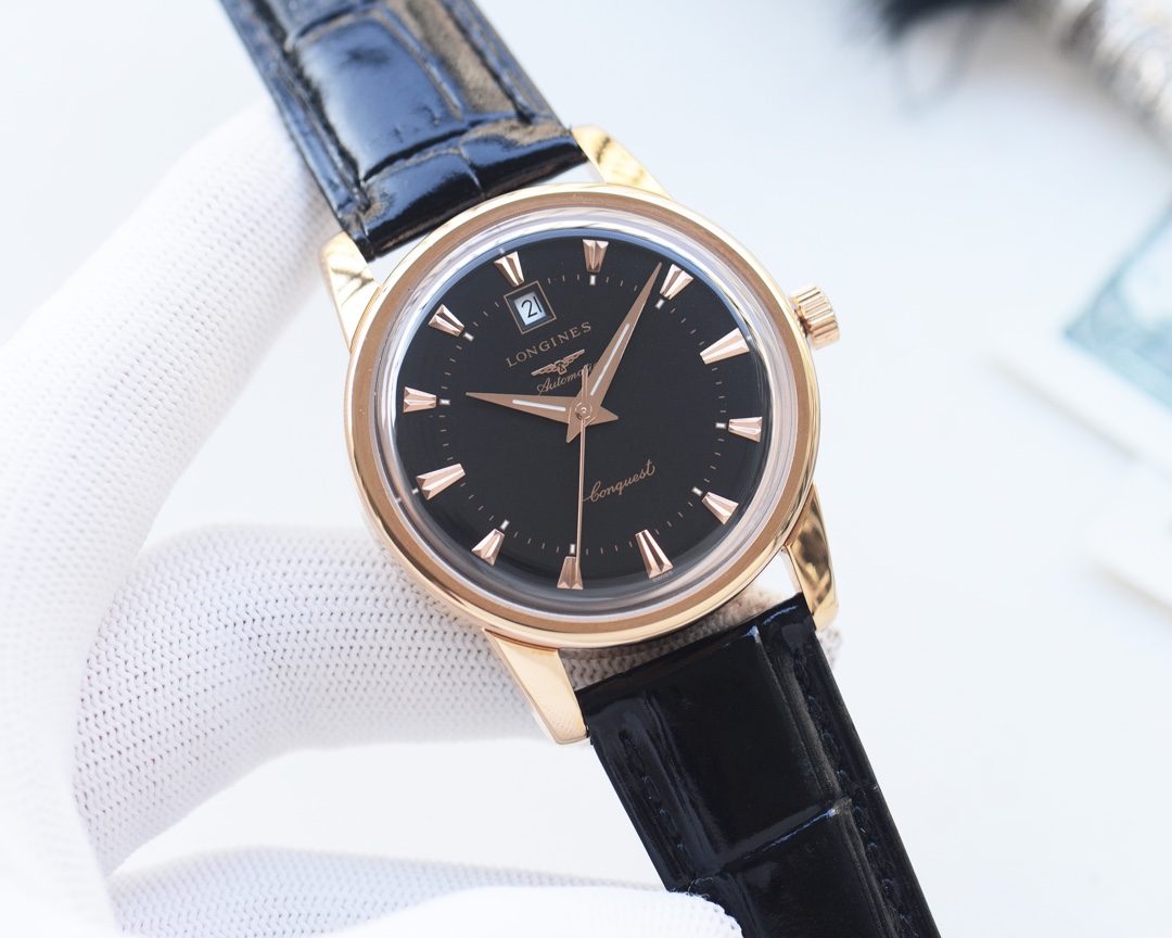 Gold and white: 950,
TW factory 2023
Order gift
Switch a piece of raw ear imported cowhide
Longines Classic Reissue Collection HIT the MARKET ?? 11 months of time spent upgrading the perfect version
It 's a watch that fits the popular choice very well ??
