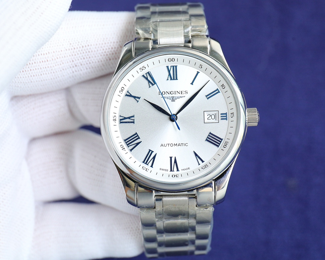 Classic: TW New Longines Tradition collection, Longines introduces a new tradition watch that combines modern aesthetic concepts with retro elements. The stainless steel case is fully polished for a more refined visual effect. The movement uses the import