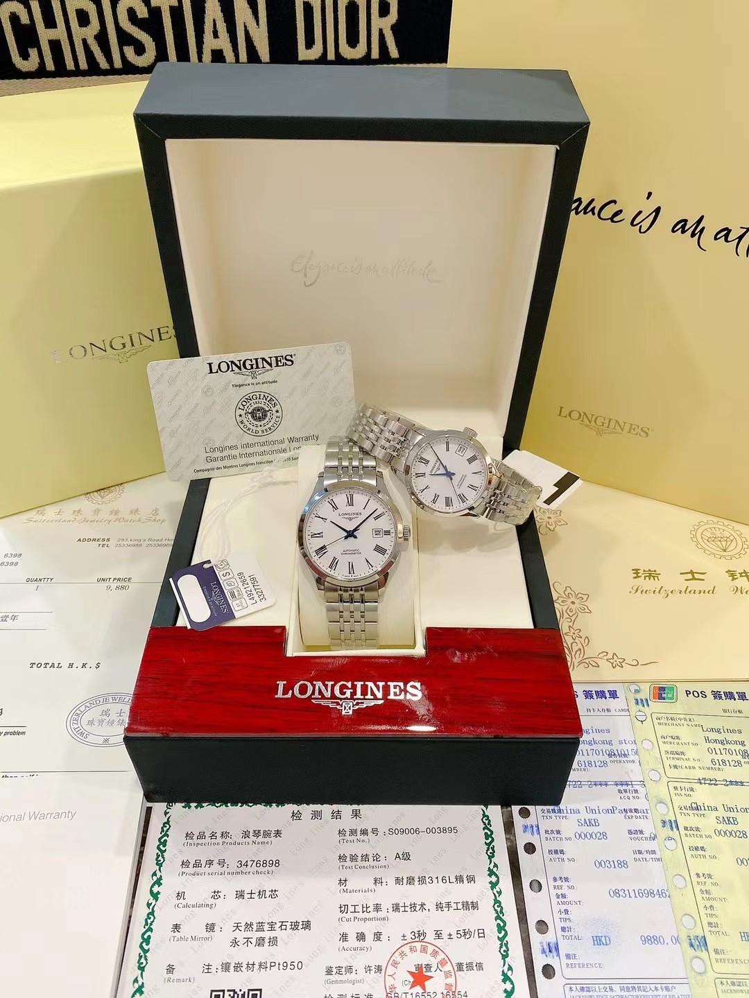 ???? Longines [Pioneer Series] ?? Mechanical Fully automatic... 9014 stainless steel diameter: 40mm 30mm