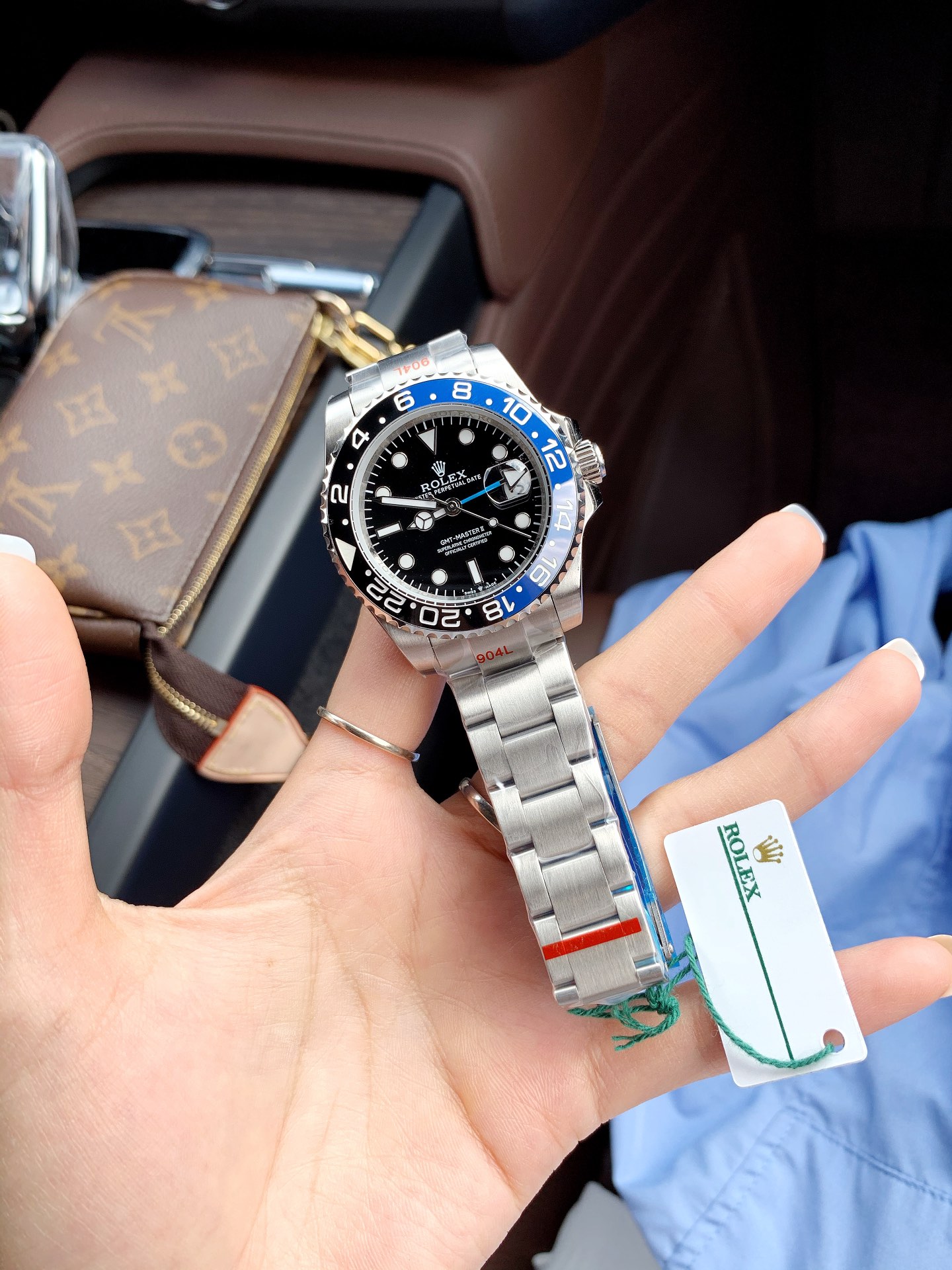 Rolex -?? Good quality! Greenwich series II - ROLEX men wrist ? ? pearl automatic ?? (install) of xinji, zero repair only walking (stable) 316 l stainless steel casing ?? ? kong coated glass ?? ? ? containing the original super blue luminous ?? high-stren