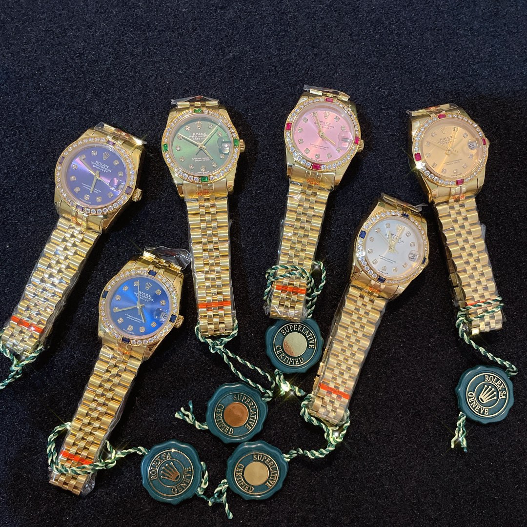 ???? ROLEX -ROLEX
Style: Datejust women's watch
Movement: Imported Citizen original assembly
Mirror: Sapphire glass mirror
Case: 316L stainless steel case
Strap: Solid core 5-bead stainless steel strap
Size: 31mm 12mm
The pace of life is at your fingertip