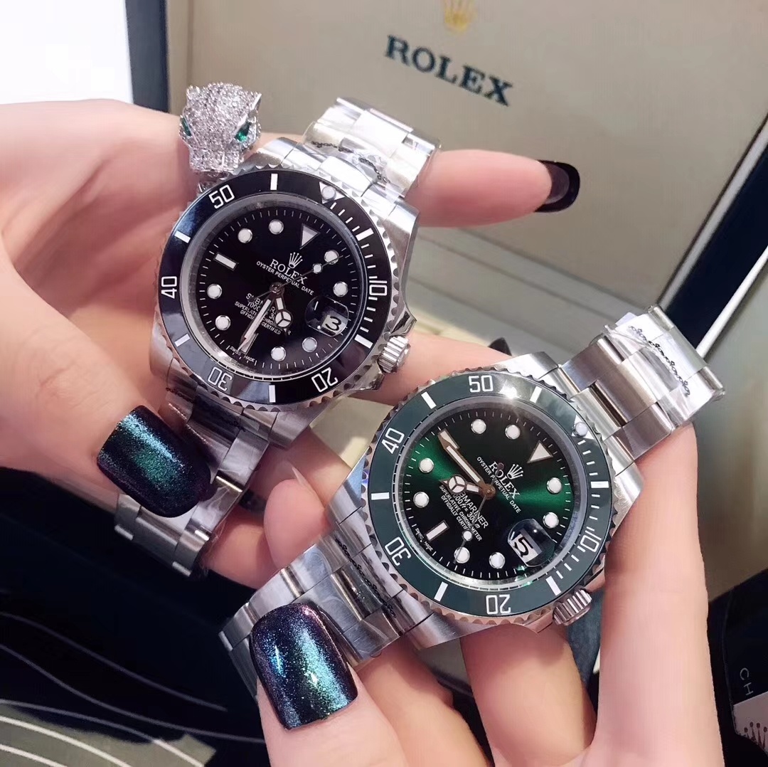 Rolex Submariner, counter has risen to 110,000 ?? AMAZING COOL ? Daily must-sell model ?? counter hard to get a watch ??Rolex Green Submariner/black Submariner, equipped with fully automatic imported mechanical movement, stable timekeeping, 316L solid sta