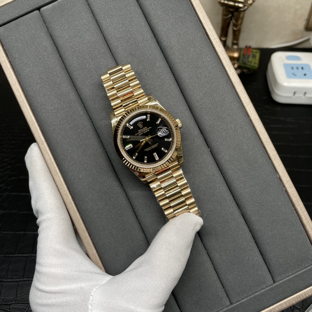 Rolex Black Rock Sugar V3 DD Reweight 174g Day-Datejust 40mm 3255 movement 904 steel GM??