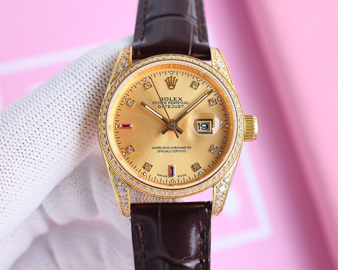 ???? ROLEX Datejust Rolex Little Red Book bestseller, must-have for the best goddess... ?????? Elegant and pleasing to the eye ?? equipped with Japanese original imported NH05 automatic mechanical zero repair! ???? ELEGANCE and beauty eye-catching equippe