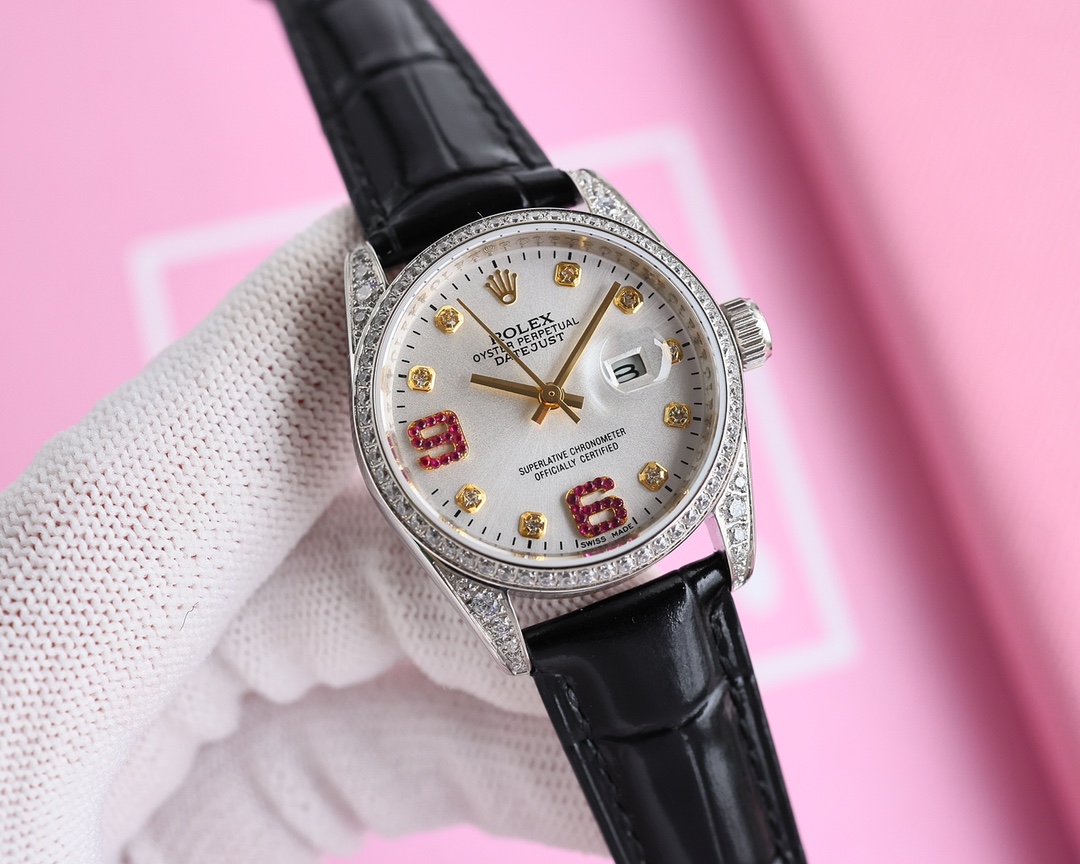 ROLEX Datejust Rolex Little Red Book bestseller, must-have for the best goddess... ?????? ELEGANT and beautiful and eye-catching ?? equipped with Japanese original imported NH05 automatic mechanical zero repair! ???? ELEGANCE and beauty eye-catching equip