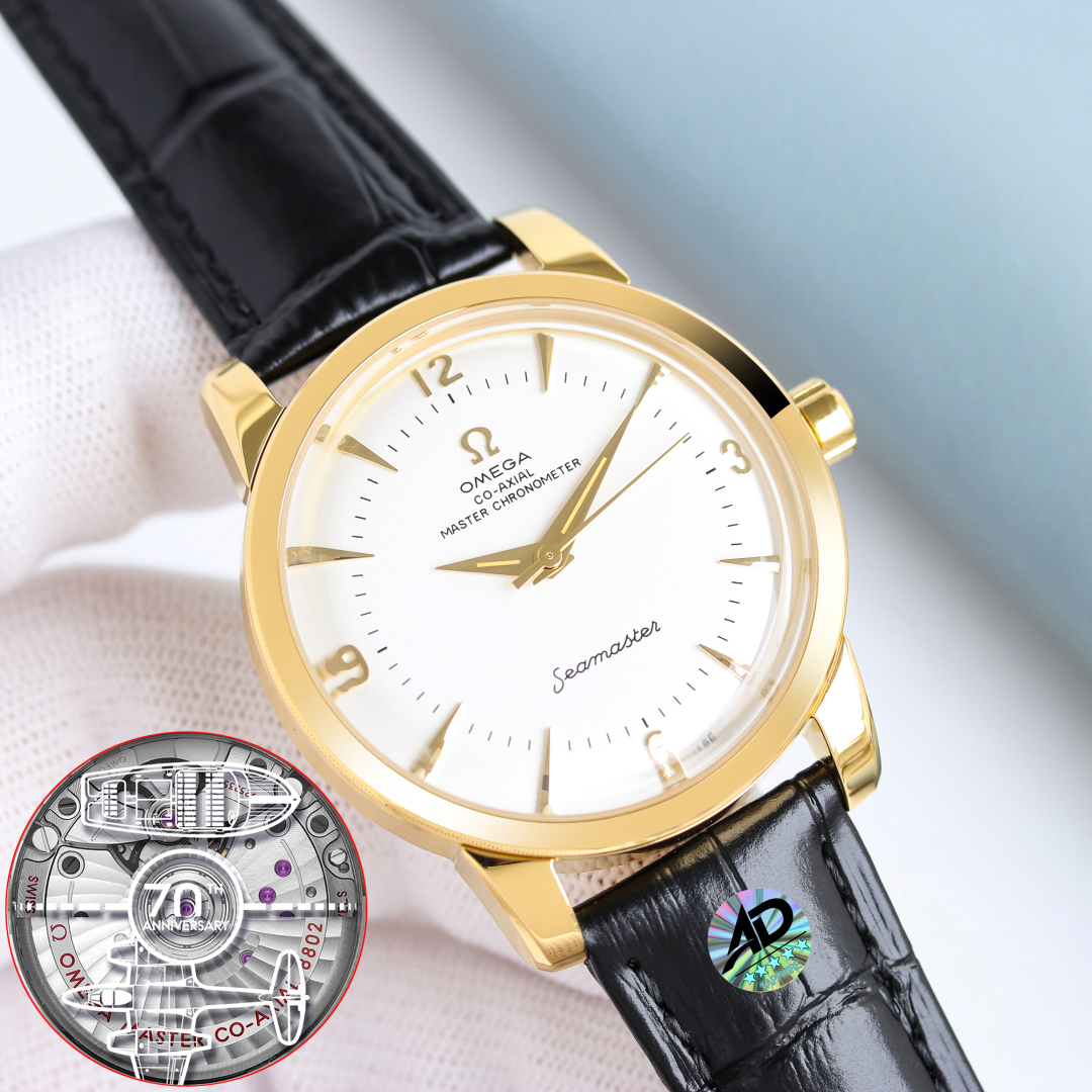 OMEGA Seamaster 1948 watch ?? COMING back! Check it out!
?? Exclusive custom 8806 Master Chronometer integrated movement, texture, structure, balance wheel position and skeletonizing consistent with the original, visible beauty in operation, accurate time
