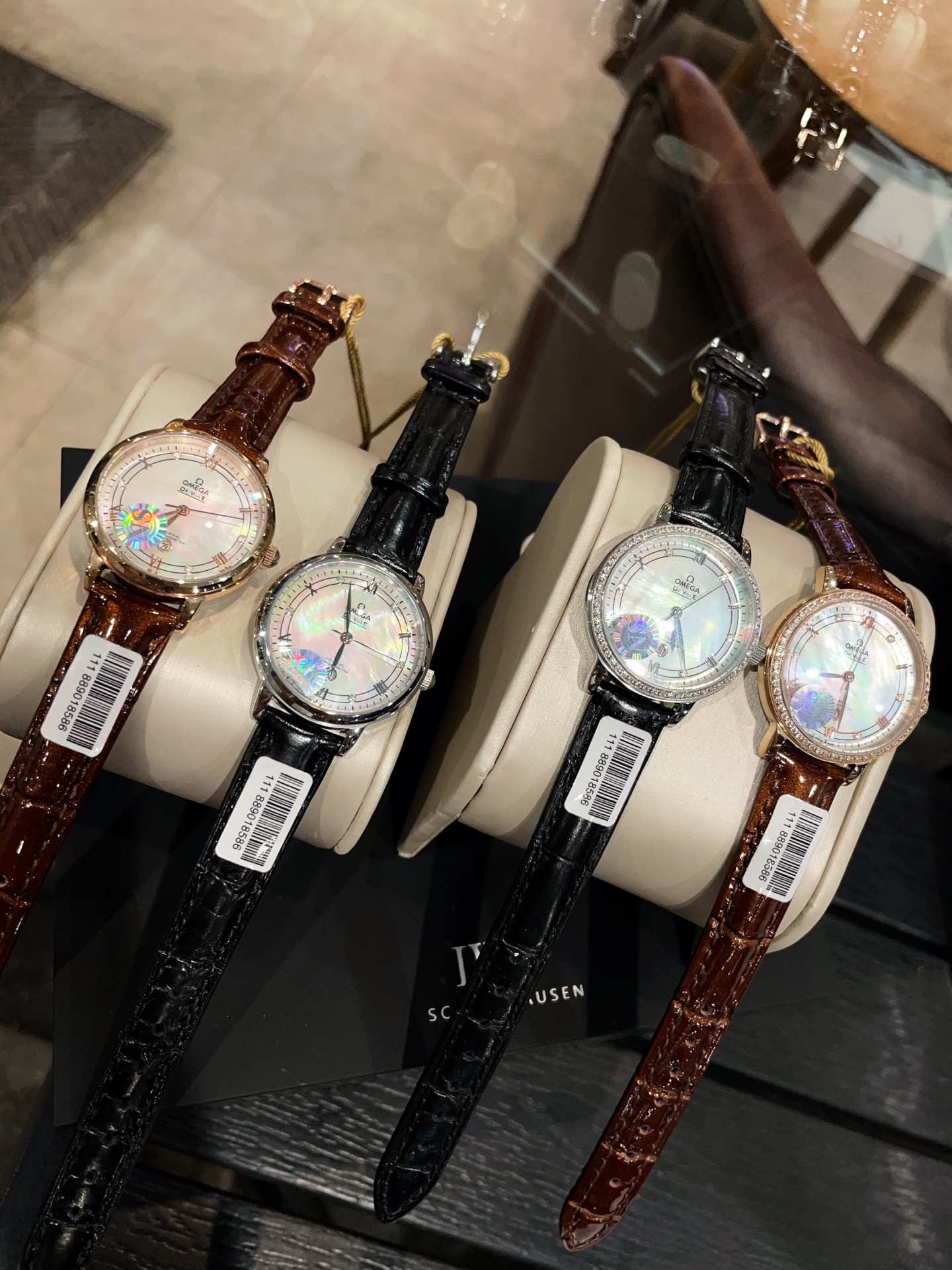 OMEGA -OMEGA ?? ?? Ladies watch imported quartz movement 316L stainless steel case 34mm diameter 8mm thick ?? This watch is beloved by women, with all four seasons of clothing, exudes elegance [roses] on different occasions ?? shining their respective uni