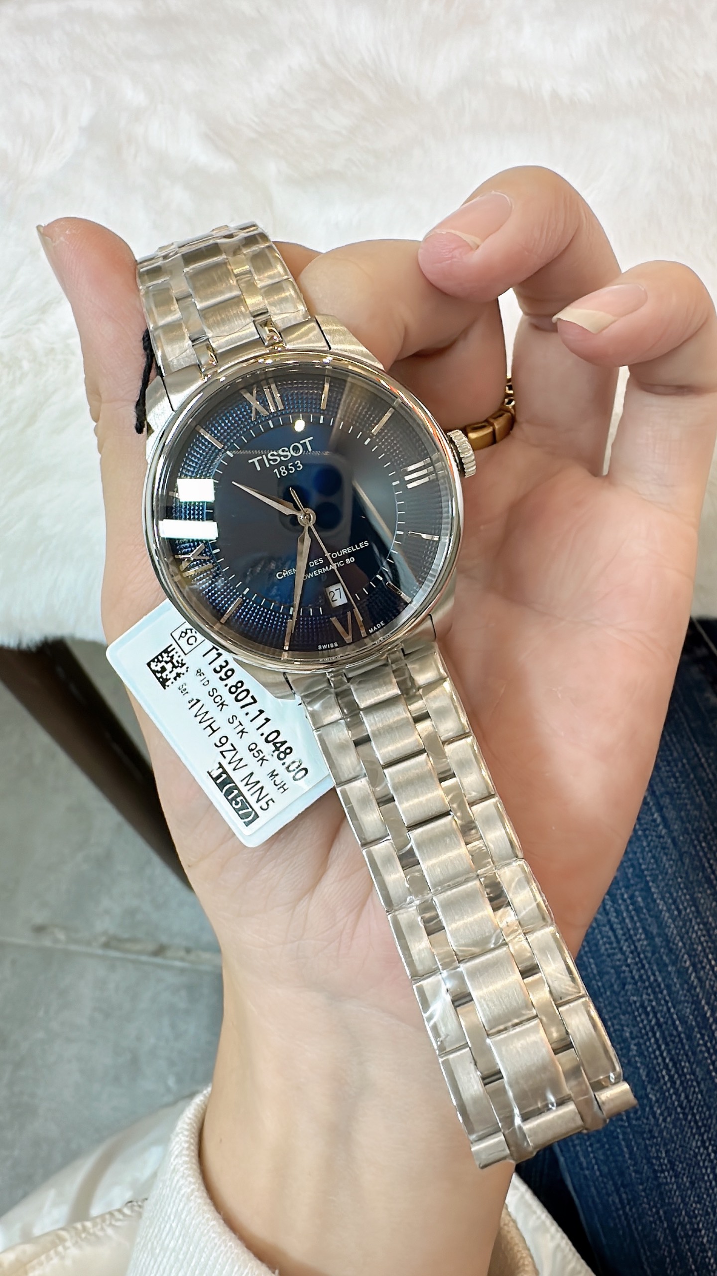Batch ??1000 new arrivals ??
original Tissot 2023 new Tissot Trumuer automatic mechanical watch, Gong Jun same [color][color][color], original accessories ? with 2824/c07 skeleton movement. Sapphire glass, ~ 42mm in diameter /10.89mm in thickness. Two siz