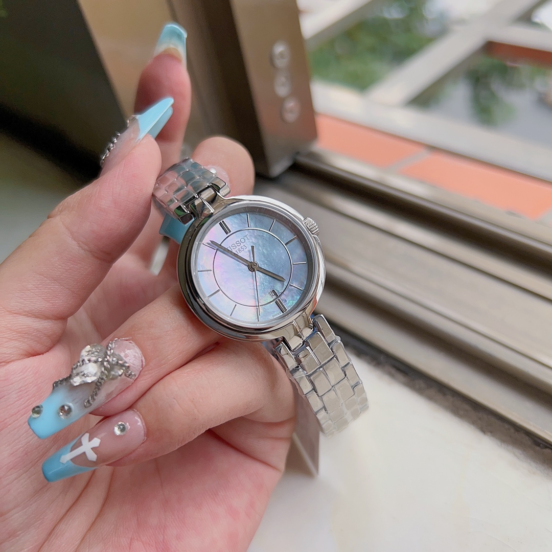 ?? Batch: White 300, Gold 320
Original order ?? The most classic style of Tissot counter! Tissot steel band style! Tissot t094 quartz watch! Flamingo collection quartz watch for ladies! Original imported (F03.111-6H) Swiss movement! Not a Rhonda movement 