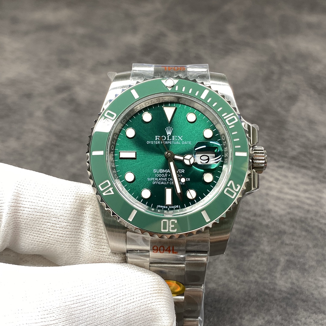 Batch 1250?? Rolex Green Submariner 2836 40MM! Real footage of shipment