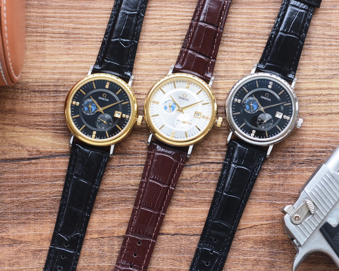 Belt 520, steel belt 540, gold and white
Men love four-hand watch ??
[Latest] : Omega ?? Best design ?? Exclusive release ??
?? Type ?? : Fine men's watch
[Strap] : Genuine cowhide /316 stainless steel strap
?? Movement ?? : High-end automatic mechanical 