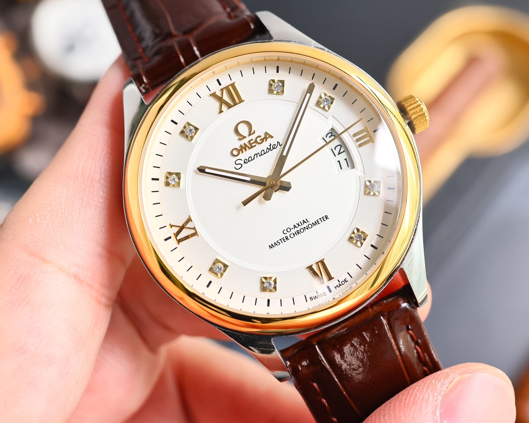 Belt 560, steel belt 590, gold and white
Men love three-hand watch ??
[Latest] : Omega ?? Best designs ?? Exclusive release ??
?? Type ?? : Fine men 's watch
[Strap] : Genuine cowhide /316 stainless steel strap
?? Movement ?? : Citizen mechanical movement