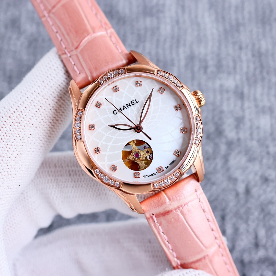 Belt 650 Ceramic belt +50 square Diamond +50
Newly crafted elegant and refined!
The Chanel/Craft Jewellery collection features original Citizen mechanical movements, zero rework, studded studded with dazzling diamonds, and a precise ceramic strap with a d