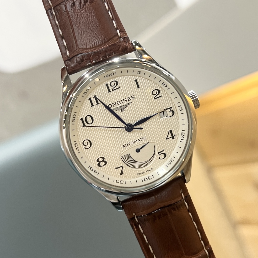???? Leather strap with 140 ?? LONGINES, fine men 's watch, Master Star series, ??, sun, moon, stars, day and night alternation, extraordinary charm, the round shape makes the lines look softer, elegant temperament emerges at once, equipped with automatic