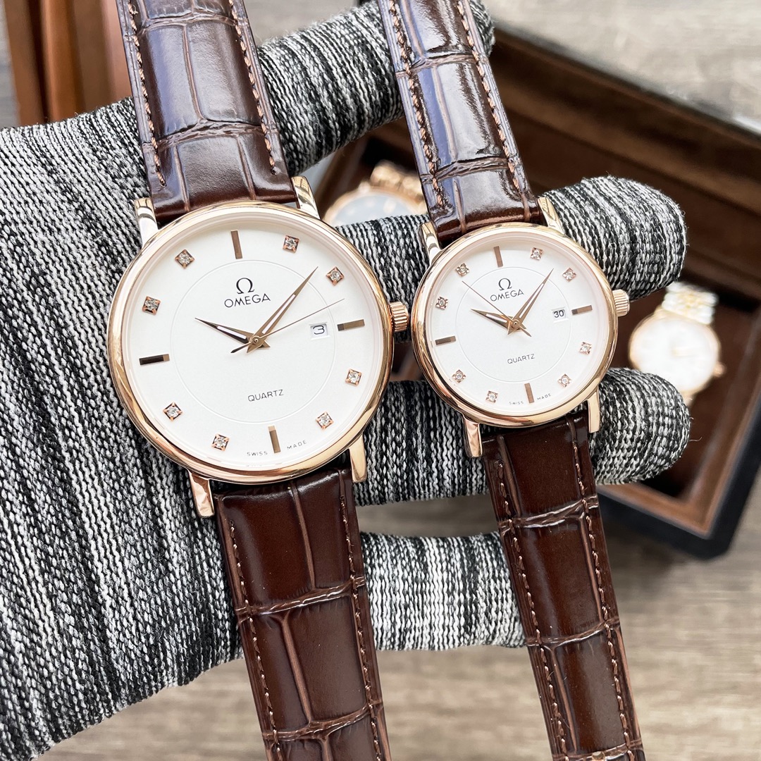 Brand: OMEGA -OMEGA
Style: New couple quartz watch
Movement: Imported quartz - 3-hand movement
Mirror: Mineral glass mirror
Case: 316L stainless steel case
Strap: 316L stainless steel strap
Size: Male 40mm thick 8mm
Size: 30mm thick 8mm for women
Welcome 