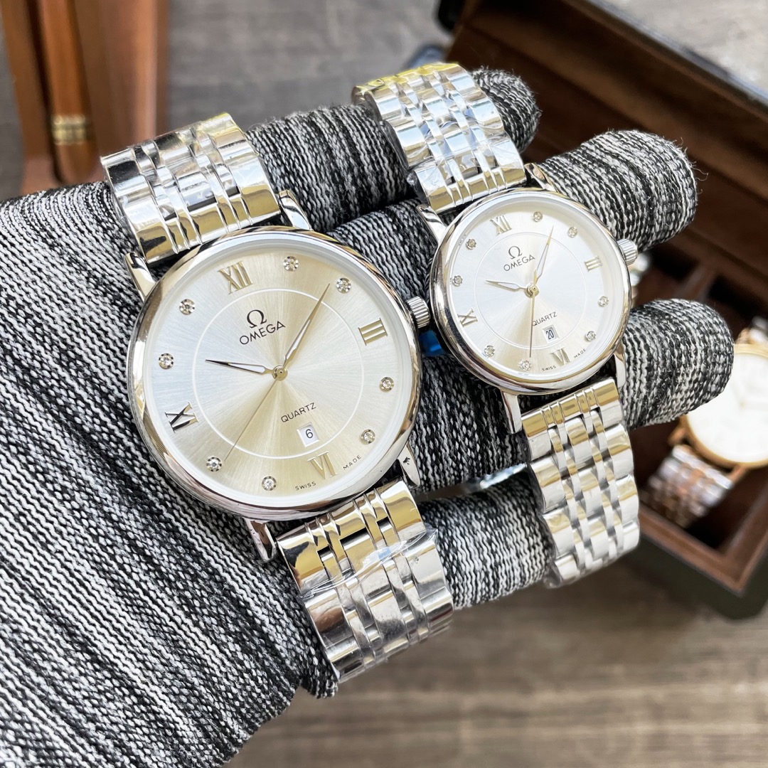 Brand: OMEGA -OMEGA
Style: New couple quartz watch
Movement: Imported quartz - 3-hand movement
Mirror: Mineral glass mirror
Case: 316L stainless steel case
Strap: Genuine cowhide strap
Size: 40mm thick 8mm for men
Size: 30mm thick 8mm for women
Welcome to