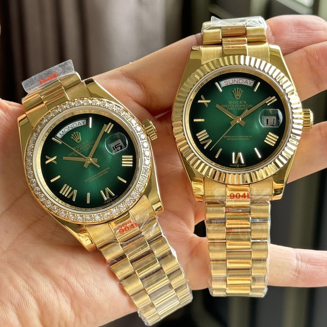 ?? Double Calendar 41mm Roman Gradient