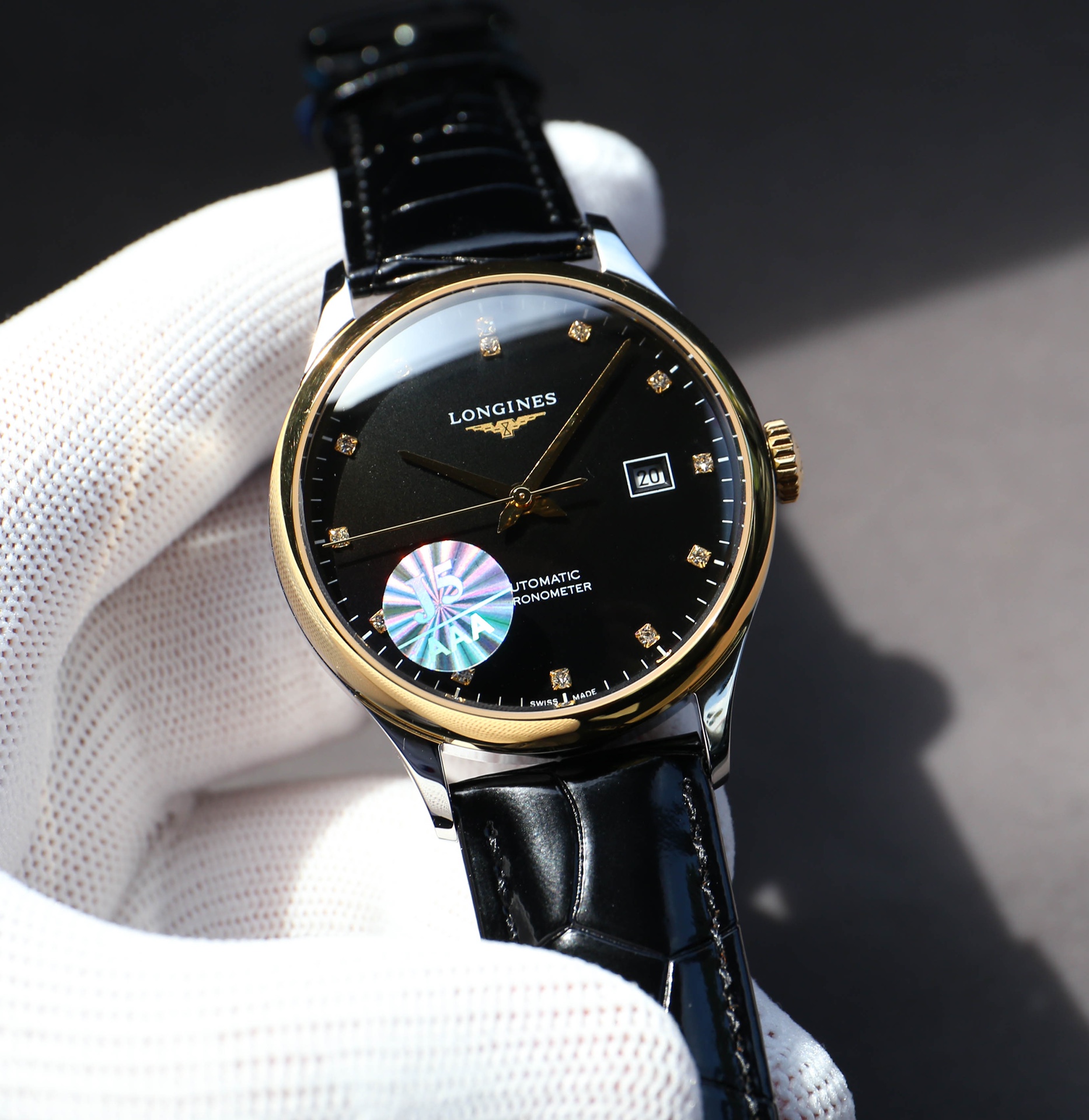 Taiwan factory production: White 660. Gold ?50. (THIS product has been strictly tested for water pressure resistance, water resistance up to 120 meters ??)
?? This product is shipped in the form of three codes, return and exchange are in the form of three