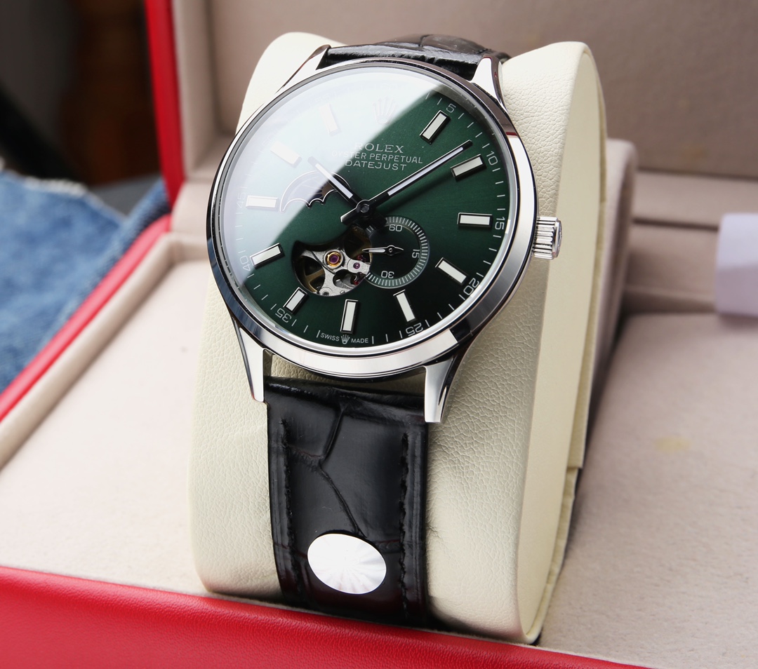 Taiwan-made: White leather P: 720. Steel tape ?20. (This product has been strictly tested for water pressure resistance, water resistance up to 120 m ??)