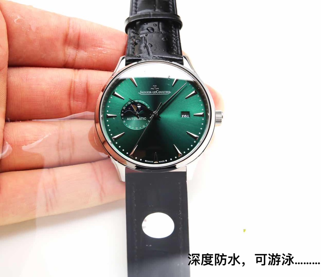 Taiwan factory production: White leather P: 640. Steel band ?20. (This product has been strictly tested for water pressure resistance, water resistance up to 120 m ??)