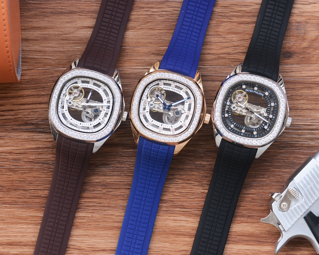 As 570
Men LOVE Skeletonized watch ??
[Latest] : Patek Philippe ?? best design ?? Exclusive launch ??
?? Type ?? : Fine men's watch
[Strap] : Rubber strap
?? Movement ?? : Automatic mechanical movement
[Mirror] : Mineral-reinforced glass (higher clarity)
