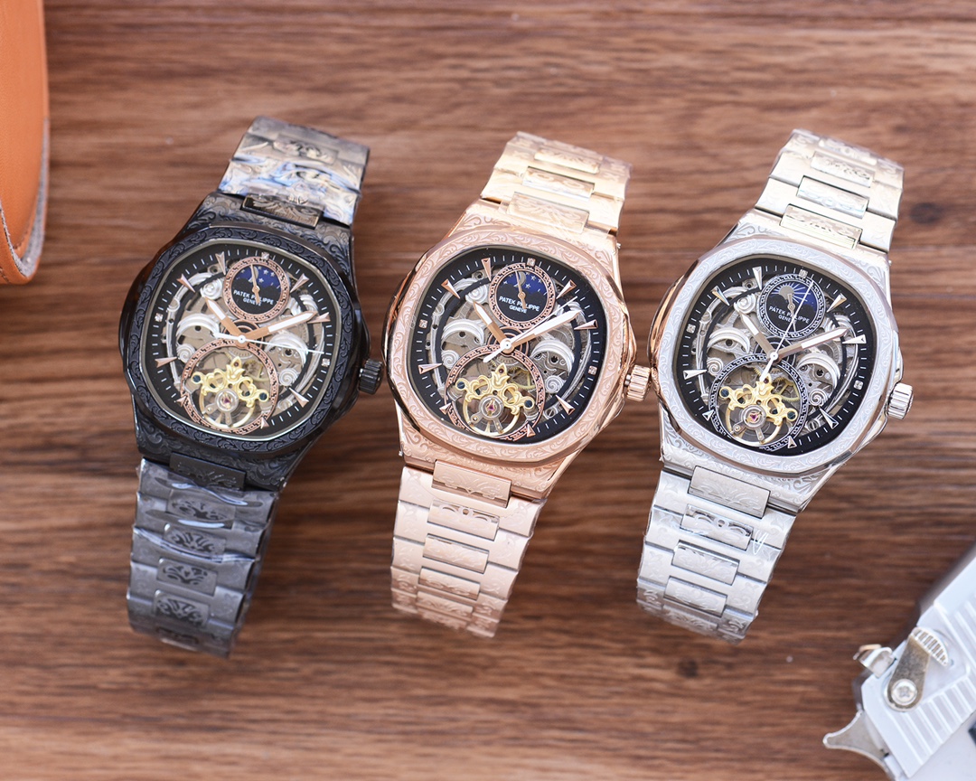 Uniform 670
Men LOVE Skeletonized WATCH ??
[Latest] : Patek Philippe ?? best design ?? Exclusive launch ??
?? Type ?? : Fine men's watch
[Strap] : 316 stainless steel strap
?? Movement ?? : High-end automatic mechanical movement
?? Mirror ?? : Mineral-rei