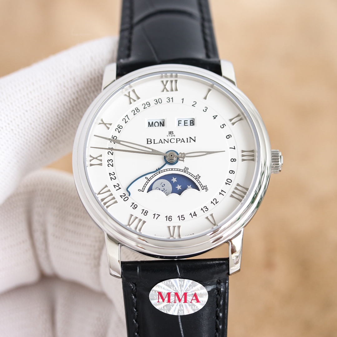 Uni-president 1300 (produced by TW)
2024 SONY V2 Upgrade Bao. Platinum 6654 villeret Classic 6654 Moon Phase Display Series watch! Upgrades:
1 ? Upgraded case lugs split line more visible!
2 ? Upgrade the lugs' Angle rounder R is rounder, the front lugs' 