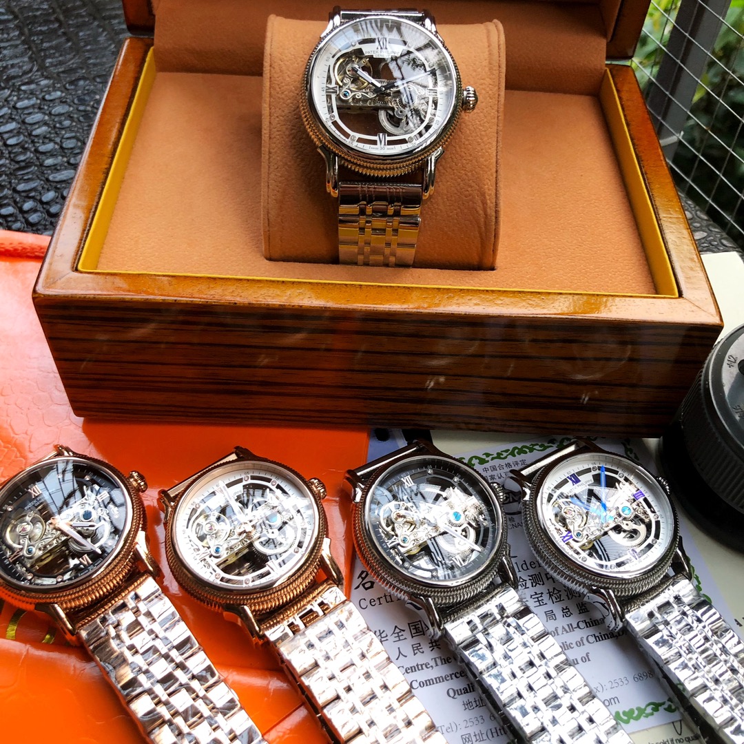 Uni-t: 540??
Brand: Patek Philippe ---- Expensive high-end men's watch! Luxury GRAND type, premium top men watch, top skeletonized mechanical movement (stable) Top 316 stainless steel (durable) Mineral super mirror glass (high definition, durable) STRONG 