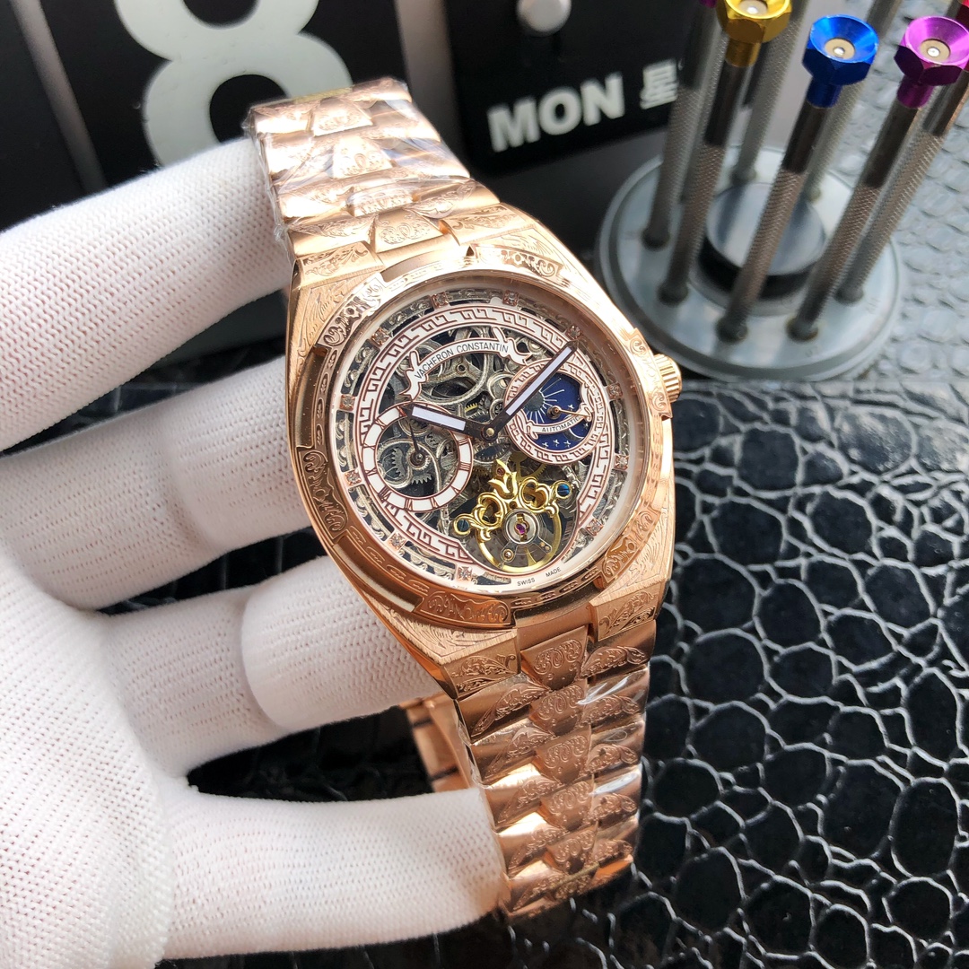 Uni-t: 670??
Brand: Vacheron Constantin ---- Expensive high-end men's watch! Luxury GRAND type, premium top men watch, top skeleton mechanical movement (stable) Top 316 stainless steel (durable) Mineral super mirror glass (high definition, durable) STRONG