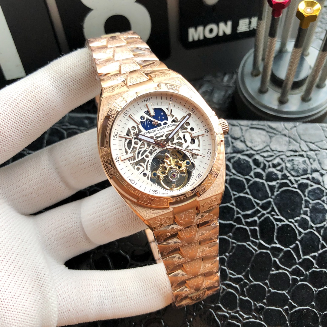 Uni-t: 670??
Brand: Vacheron Constantin ---- Expensive high-end men's watch! Luxury GRAND type, premium top men watch, top skeleton mechanical movement (stable) Top 316 stainless steel (durable) Mineral super mirror glass (high definition, durable) STRONG