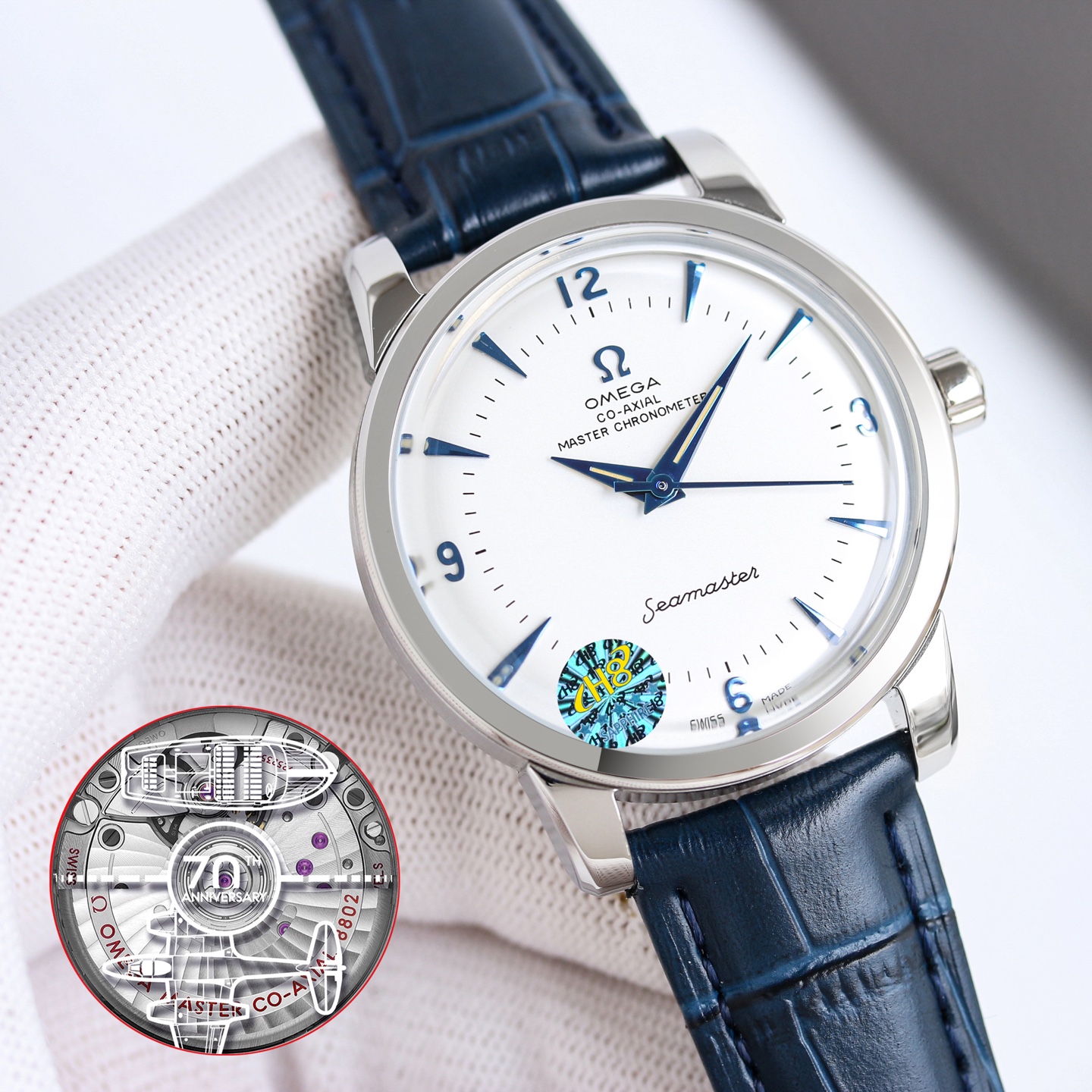Unification: 1400
OMEGA Seamaster 1948 watch ?? to make a big comeback! Check it out!
?? Exclusive custom 8806 Master Chronometer integrated movement, texture, structure, balance wheel position and skeletonizing consistent with the original, visible beaut