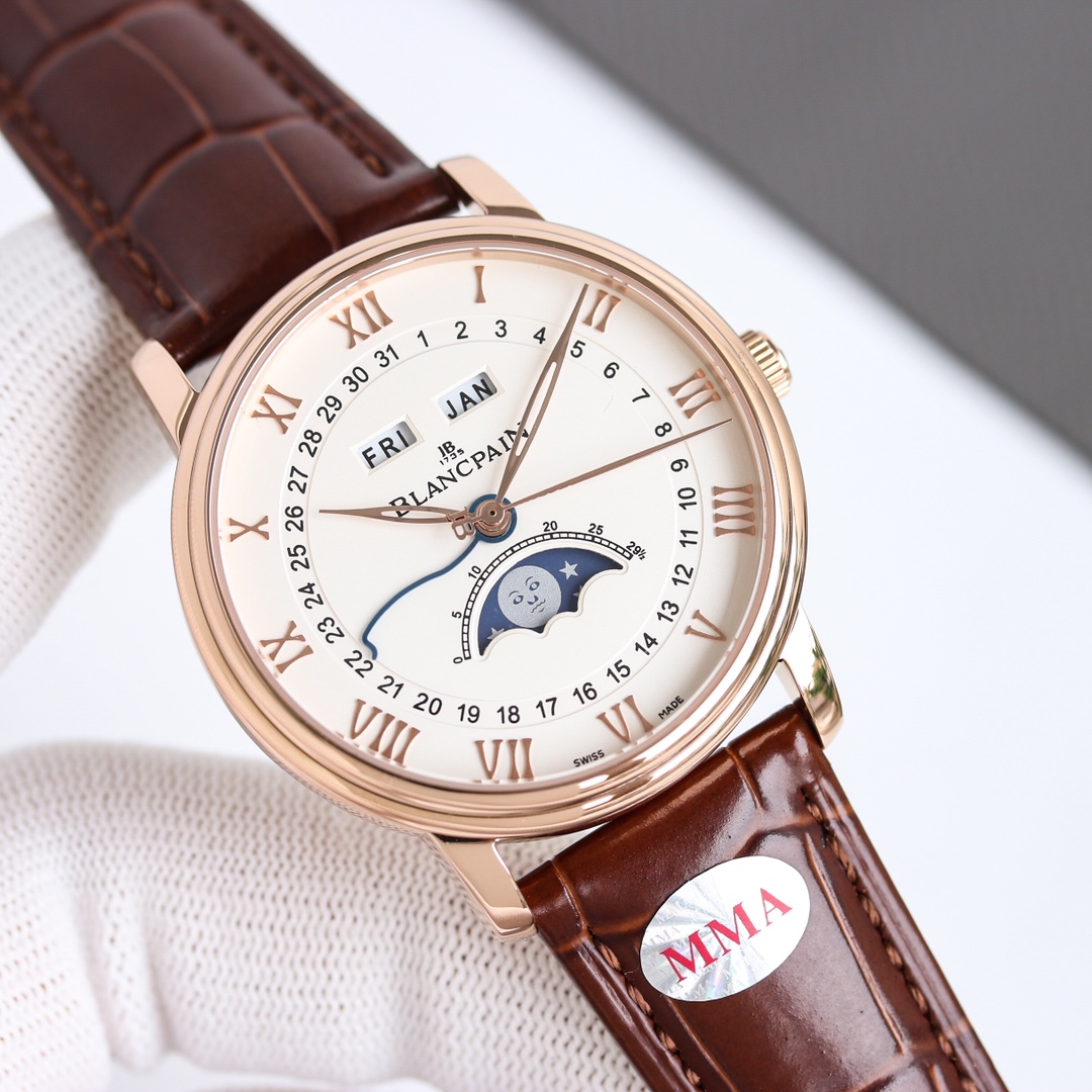 Unity: 1300
2024 SONY V2 Upgrade Bao. Platinum 6654 villeret Classic 6654 Moon Phase Display Series watch! Upgrades:
1 ? Upgraded case lugs split line more visible!
2 ? Upgrade the lugs' Angle rounder R is rounder, the front lugs' Angle slant line is more
